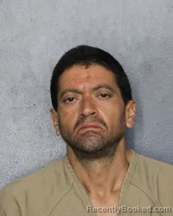 Mugshot of ALBERTO RENGIFO booked in Broward County, Florida on June 17, 2026
