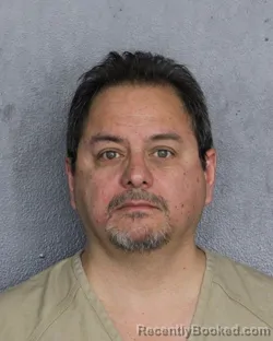 Mugshot of CRISTOBAL FERNANDO FLORES booked in Broward County, Florida on June 18, 2026