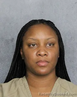 Mugshot of TIMESHA MARISSA GLENN booked in Broward County, Florida on June 22, 2026