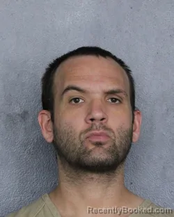 Mugshot of ERIK ZEIDLER booked in Broward County, Florida on June 24, 2026
