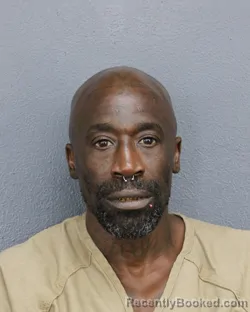 Mugshot of Andre Freeman booked in Broward County, Florida on July 14, 2026