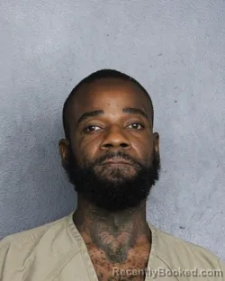 Mugshot of Travarian Bycardi Fields booked in Broward County, Florida on July 14, 2026