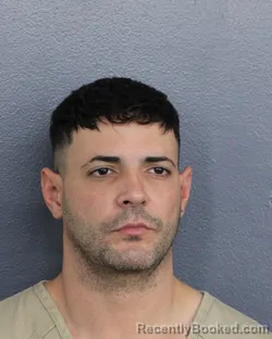 Mugshot of Hector Espinoza booked in Broward County, Florida on July 15, 2026