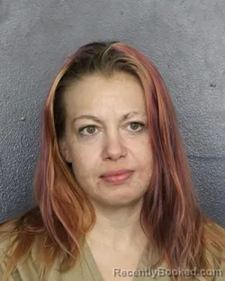 Mugshot of Nicole A Perrin booked in Broward County, Florida on July 17, 2026