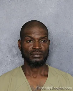 Mugshot of Brad Antoine Fain booked in Broward County, Florida on July 19, 2026