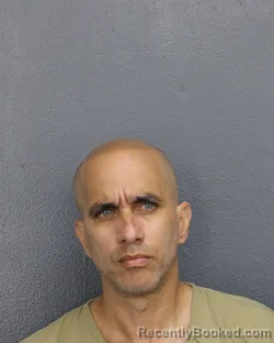 Mugshot of Yoel Ojeda booked in Broward County, Florida on July 23, 2026