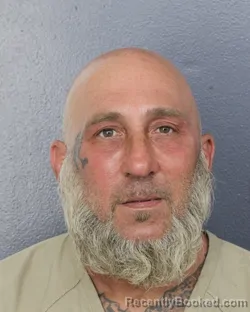 Mugshot of Brian John Uva booked in Broward County, Florida on July 23, 2026