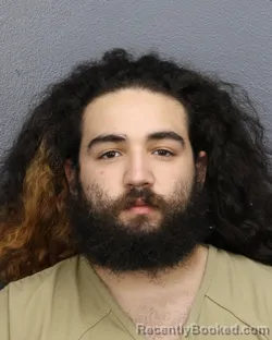 Mugshot of Alejandro Leon booked in Broward County, Florida on July 26, 2026