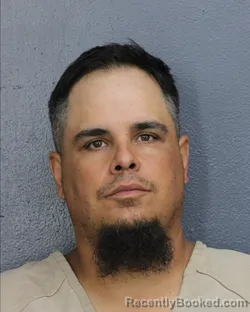 Mugshot of Jose Daniel Diaz booked in Broward County, Florida on July 31, 2026