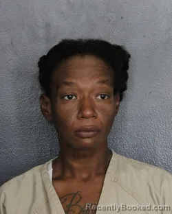 Mugshot of Tierra Twitty booked in Broward County, Florida on August 2, 2026