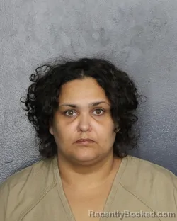 Mugshot of Melissa Ali booked in Broward County, Florida on August 3, 2026
