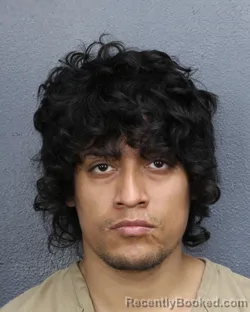 Mugshot of Yoel Jimenez booked in Broward County, Florida on August 3, 2026