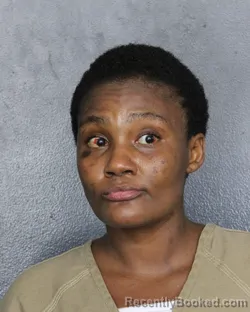 Mugshot of Cornisha Denise Parker booked in Broward County, Florida on August 3, 2026