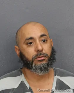 Mugshot of Elias Handal booked in Broward County, Florida on August 3, 2026