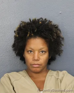 Mugshot of Mya Anita Hill booked in Broward County, Florida on August 6, 2026