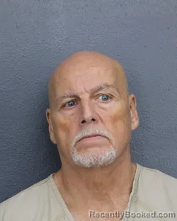 Mugshot of Joseph Frisina booked in Broward County, Florida on August 6, 2026
