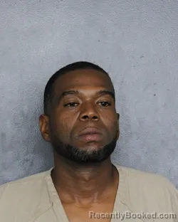 Mugshot of Brian Demetrius Lamar booked in Broward County, Florida on August 7, 2026