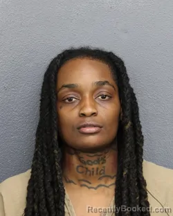 Mugshot of Vickey Mouavan Doris Flanders booked in Broward County, Florida on August 18, 2026