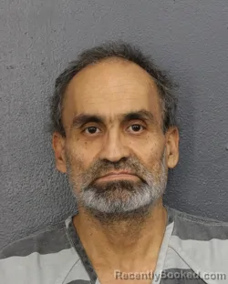 Mugshot of Carlos Rodriguez booked in Broward County, Florida on August 19, 2026