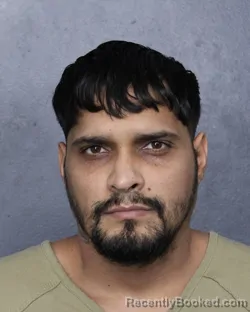 Mugshot of Pedro Canizares Cabrera booked in Broward County, Florida on August 19, 2026