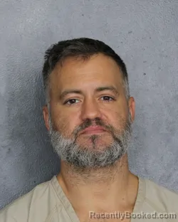 Mugshot of Ryan Weitzel booked in Broward County, Florida on August 20, 2026