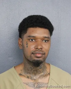 Mugshot of Kimarni Cotto booked in Broward County, Florida on August 20, 2026