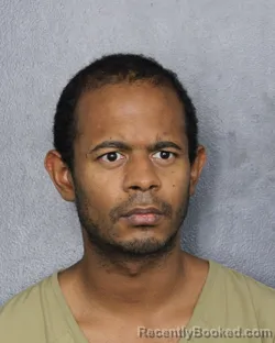 Mugshot of Demetri Reid booked in Broward County, Florida on August 20, 2026