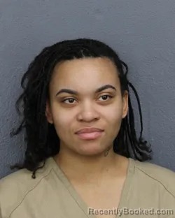 Mugshot of Tyrea Hart booked in Broward County, Florida on August 22, 2026
