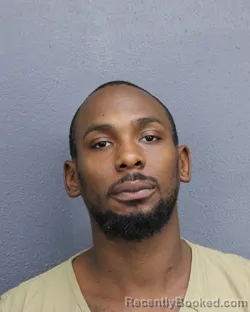 Mugshot of Devonte Hughes booked in Broward County, Florida on August 22, 2026