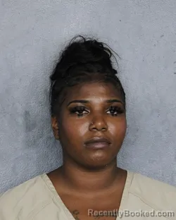 Mugshot of Kadijah Ellis booked in Broward County, Florida on August 24, 2026