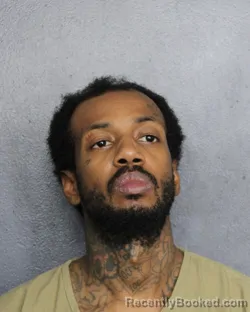 Mugshot of Delando Demar Gordon booked in Broward County, Florida on September 21, 2026