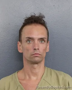 Mugshot of Matthew William Fetzner booked in Broward County, Florida on September 22, 2026