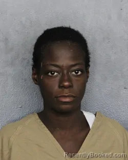 Mugshot of Samantha Destra booked in Broward County, Florida on September 22, 2026