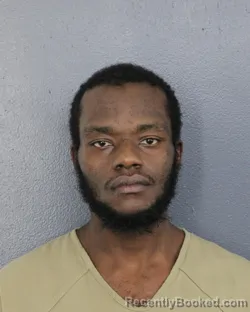 Mugshot of Khalil Ousley booked in Broward County, Florida on September 23, 2026