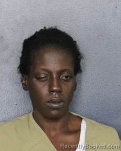 Mugshot of Ashley Latonya Mckenzie booked in Broward County, Florida on September 23, 2026