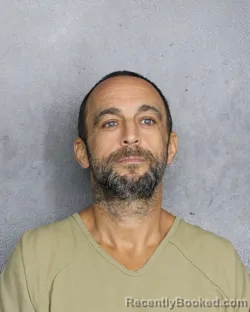 Mugshot of Richard Pacheco booked in Broward County, Florida on September 28, 2026