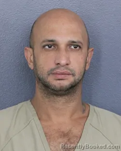 Mugshot of Rogelio Menendez booked in Broward County, Florida on September 28, 2026