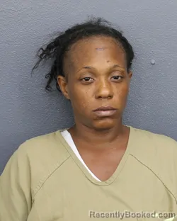 Mugshot of Shemika Lashay Holloman booked in Broward County, Florida on September 28, 2026