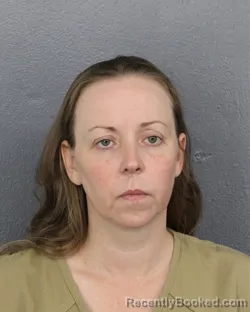 Mugshot of Leanne Eicoff booked in Broward County, Florida on September 30, 2026