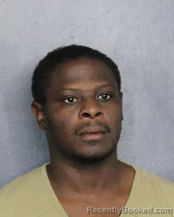 Mugshot of Dexter Brunson booked in Broward County, Florida on September 30, 2026