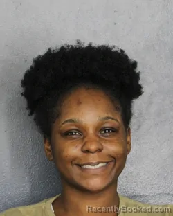 Mugshot of Maya Kindred booked in Broward County, Florida on October 1, 2026