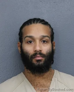 Mugshot of Adron Barksdale Leon booked in Broward County, Florida on October 1, 2026