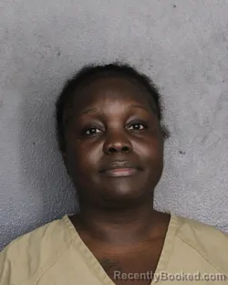 Mugshot of Cleandra Shantoria Glover booked in Broward County, Florida on October 3, 2026
