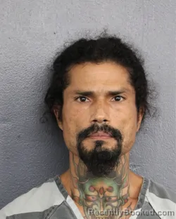 Mugshot of Ruben Levy Soto booked in Broward County, Florida on October 4, 2026