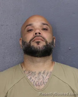 Mugshot of Carlos Aviles booked in Broward County, Florida on October 6, 2026
