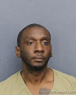 Mugshot of Terrance Merrell booked in Broward County, Florida on October 7, 2026