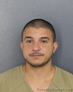 Mugshot of Jean Blanco booked in Broward County, Florida on October 7, 2026