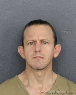 Mugshot of John Kelley booked in Broward County, Florida on October 8, 2026