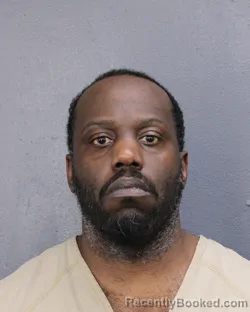 Mugshot of Tavaris Peterson booked in Broward County, Florida on October 8, 2026