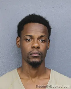 Mugshot of Isiah Emmanuel Cadillon booked in Broward County, Florida on October 9, 2026